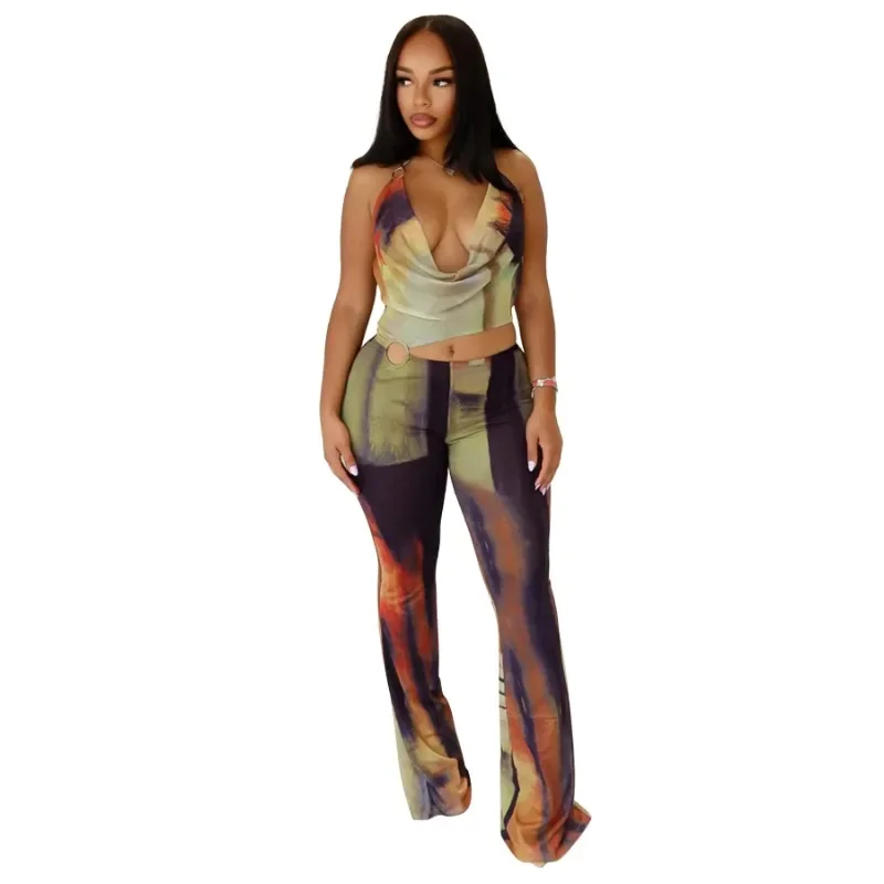 

Женские комбинезоны без рукавов с ворсовым воротником и лямкой на шее, летние уличные комбинезоны с открытой спиной, сексуальный праздничный наряд, цельный костюм, комбинезоны