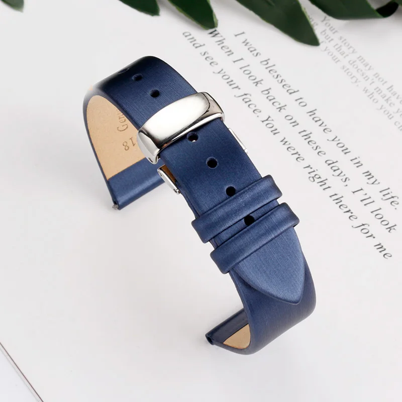 For Mido Baroncelli M035.207 Piaget Possession Series G0A43080 G0A48080 Silk Watch Strap Women\'s Bracelet 14 16 18mm Soft