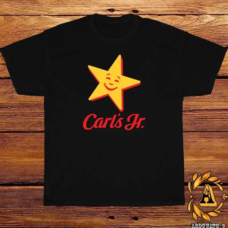 New T Shirt Carl's Jr Idiocracy Logo Black Sport Grey White Navy Red S 5XL