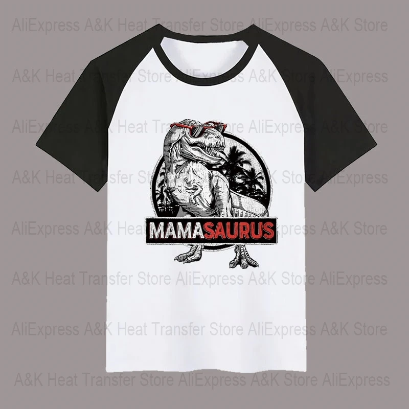 Cool Jurassic Dinosaur Patches On Clothing Men Fashion DIY T-Shirt Hoodies Iron On Transfers Sticker Thermal Stickers On Clothes