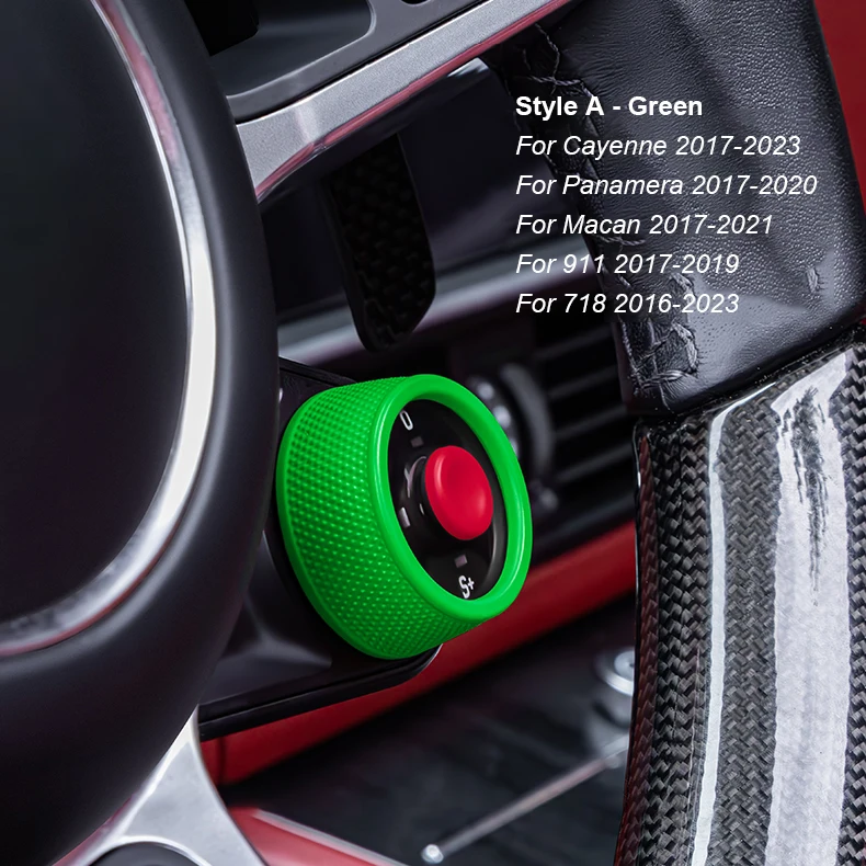 Sport Chrono Lenkradknopf für Porsche Cayenne/Panamera Macan/911 718/Taycan 2017–2025 SC Modus Switch Kit Plug Play – Detail 9