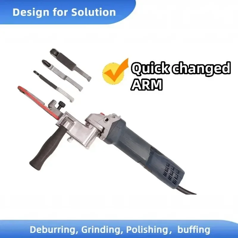 Customized Variable Speed Electric Abrasive-Grinding Abrasive Tool Belt Sander for Remove Burrs
