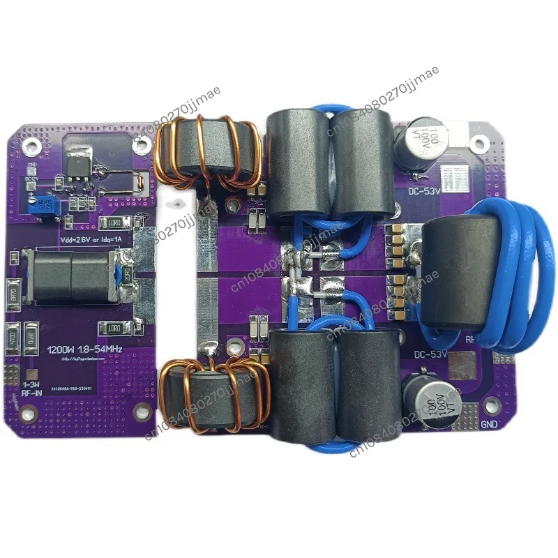 Short Wave Amplifier Board HF Amplifier Kit 1200w Mrfx1k80h Amplifier Board