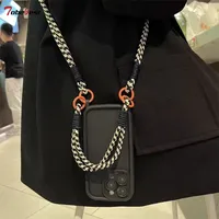 Wrist Strap Crossbody Lanyard Necklace Silicone Case For Xiaomi POCO X7 Pro 5G Back Cover
