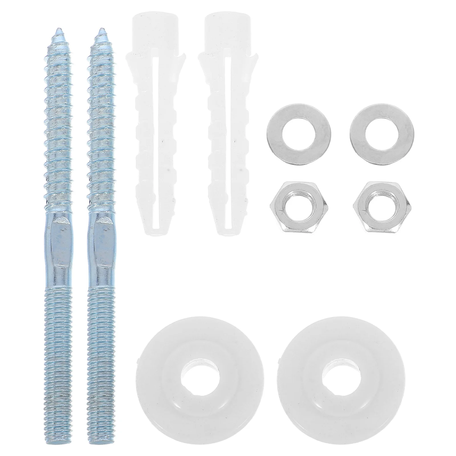 

1Set Wash Basin Fixing Screws High Strength Wear Resistant Basin Fastening Screws Quick Install Bathroom Sink Mounting Bracket