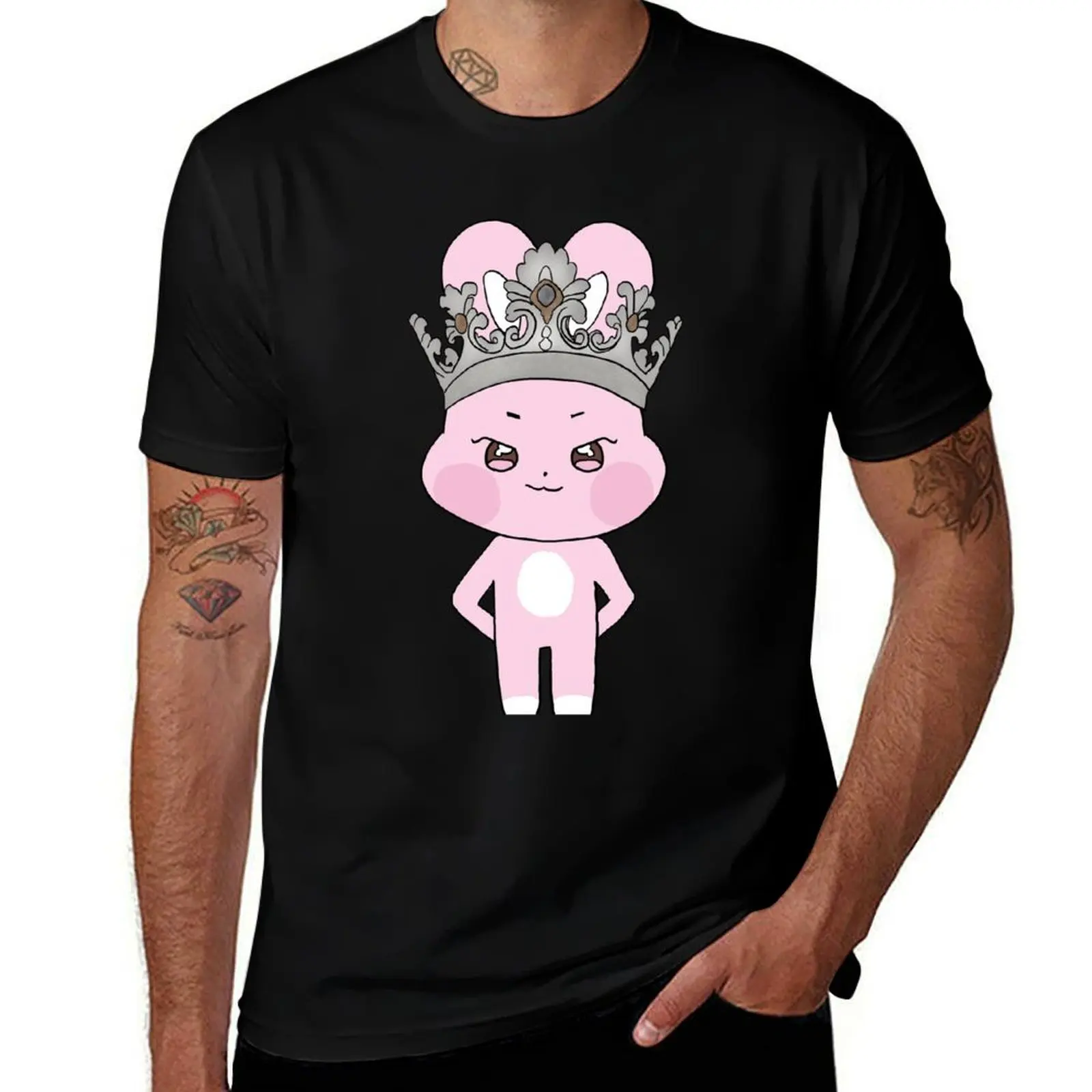 

Aniteez Chess - Queen T-Shirt anime stuff Personalized t-shirt new edition summer clothes Men's t-shirts