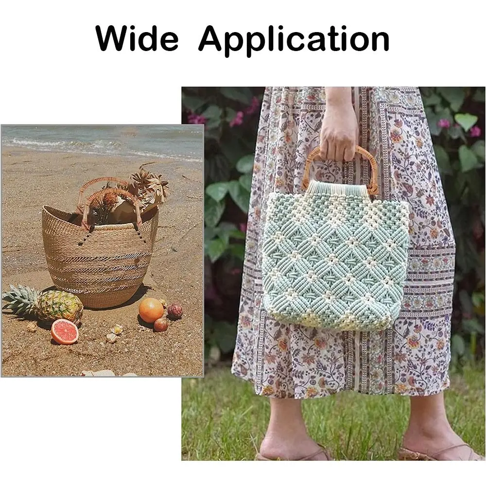 جديد الخشب حقيبة خشبية مقابض حقيبة يد مقابض حقيبة الكتف حزام المحفظة