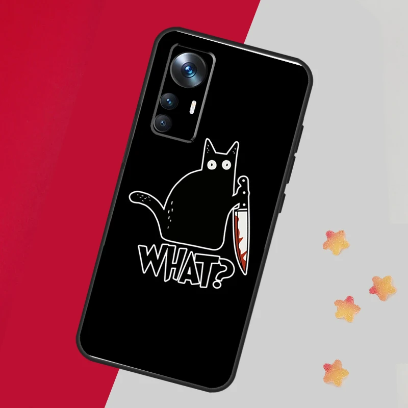 Witch Black Cat Case For Xiaomi 13T Pro 12T 11T 12 14 13 Lite 12X POCO F5 X3 X5 Pro X4 F4 M5 M5s F3 Cover
