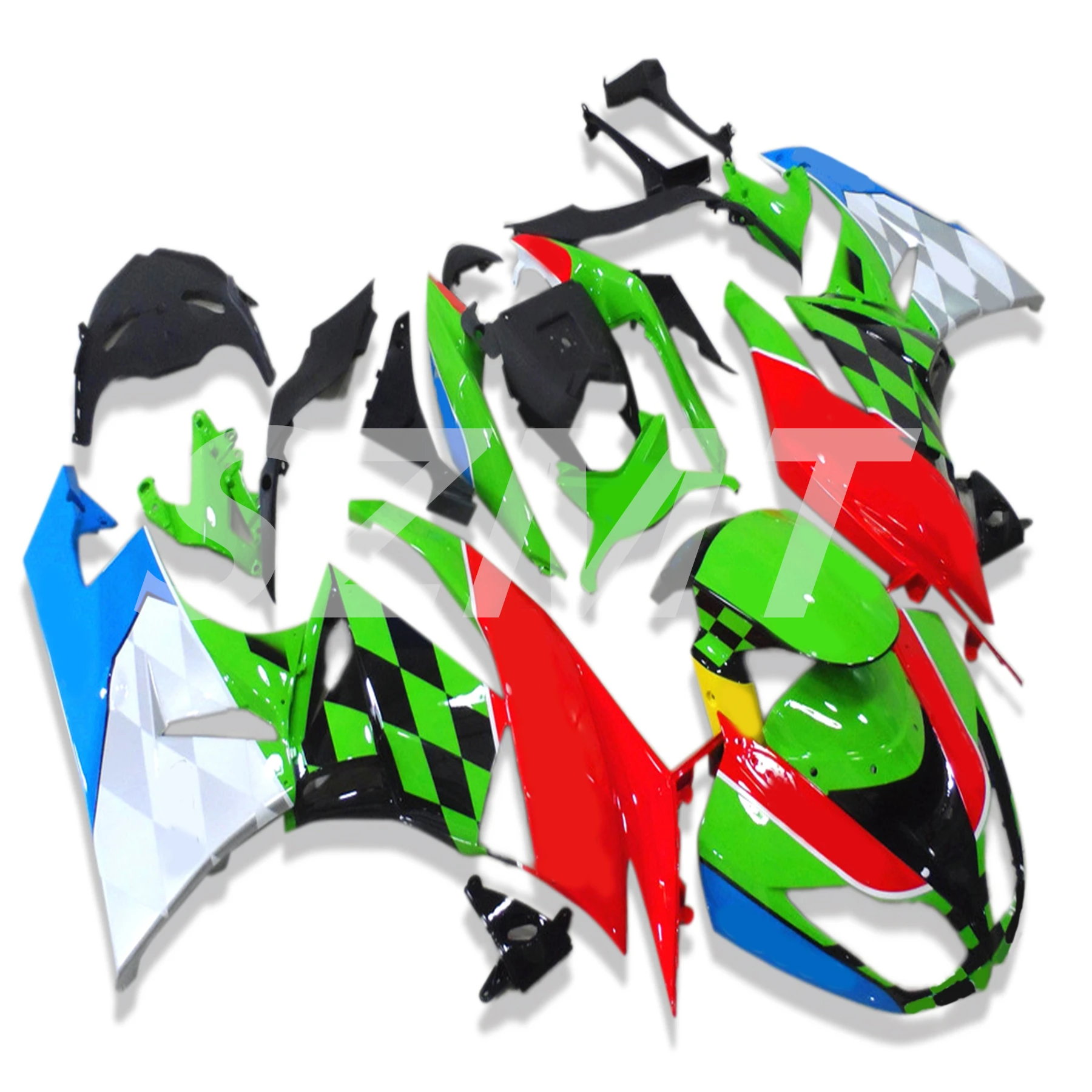 Injection For KAWASAKI NINJA ZX636 ZX 6R 636 6 R ZX6R 09 10 11 12 100 ZX-6R ZX-636 2009 2010 2011 2012 Fairing Kits