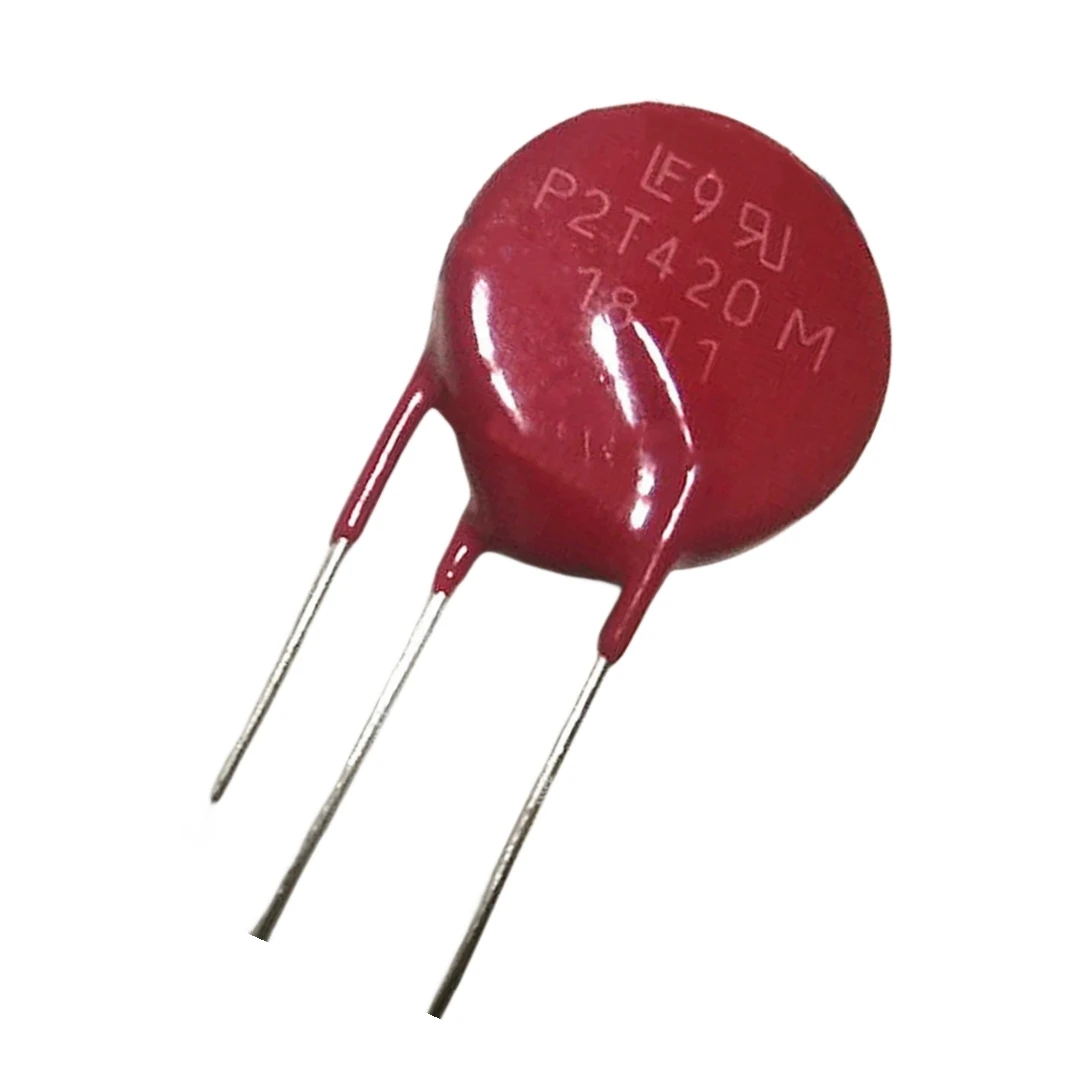 1/10/20PCS Litteifuse For SEMITMOV20RP420M P2T420M Red Varistor 680V 10KA DISC 20MM Rheostat AC420 DC560 600pF MOV TMOV20RP420M