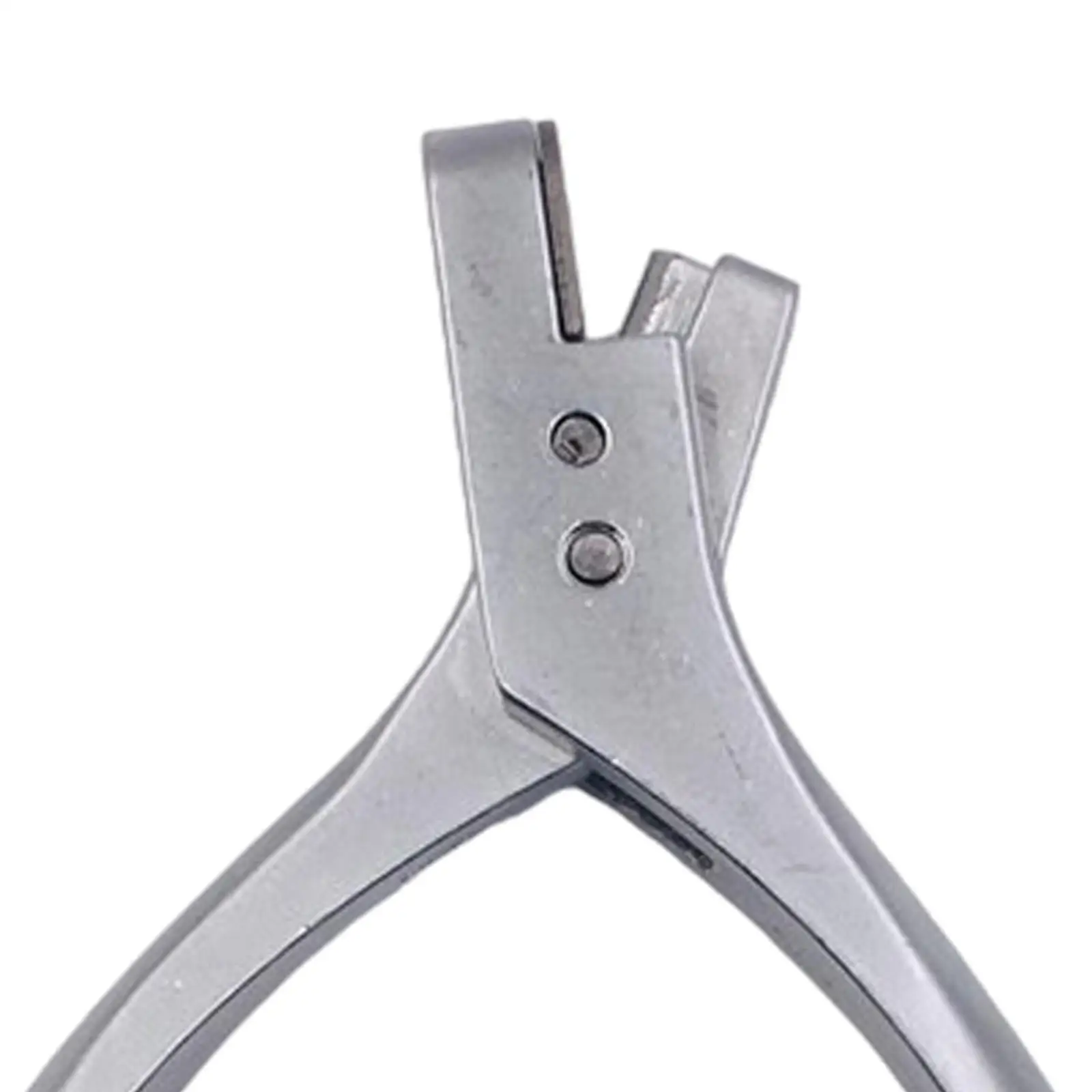 Leather Punch Maker Plier 45N Steel Notcher Tool for Watch Strap Hole Puncher Portable Sewing Pattern DIY Heavy Duty