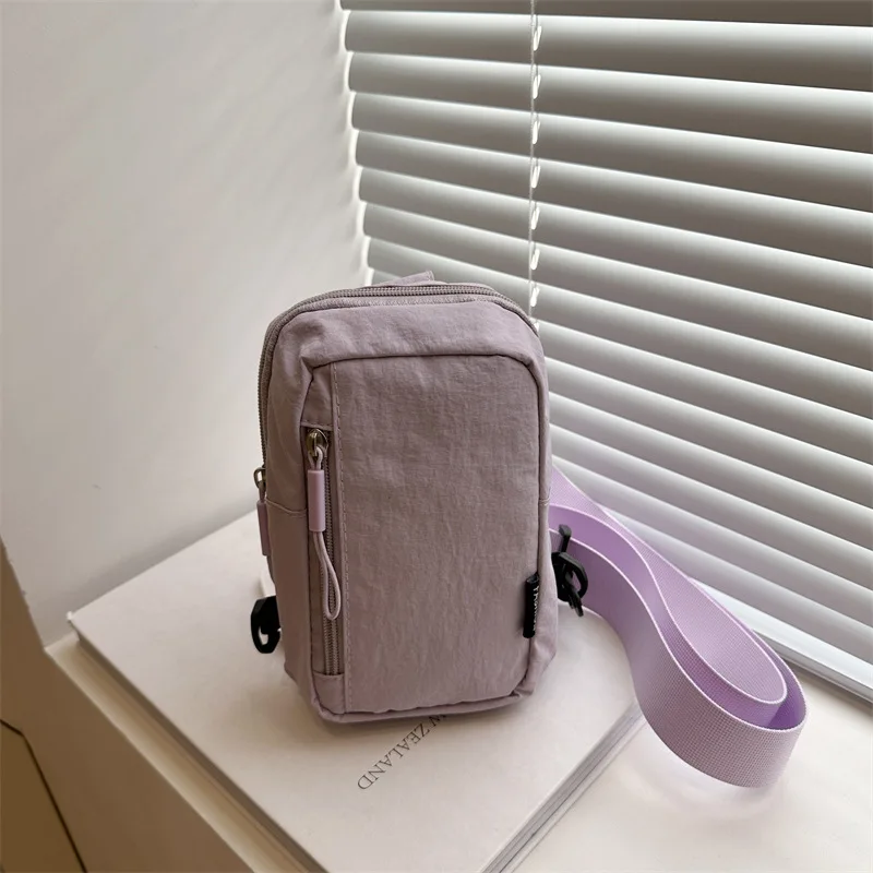 Leichte Crossbody-Handytasche, Lässige Umhängetasche mit Verstellbarem Riemen, Brusttasche für Outdoor-Sportarten für Männer und Frauen – Detail 9