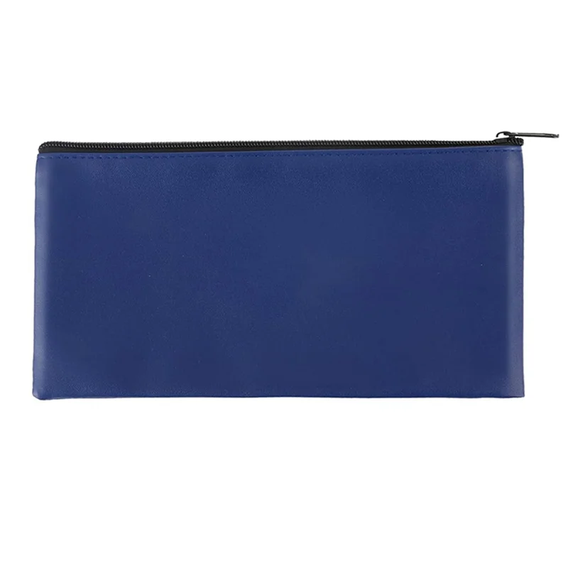 

4 PCS Money Bags With Zipper Bank Deposit Cash Bags Organizer Check Wallet Travel Money Pouch For Coin Bills Cosmetics