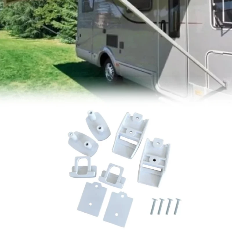 

2Set Plastic Awning Leg Bracket With Fitting Kits For Fiamma F45s F80s F65 Awning 98655-176