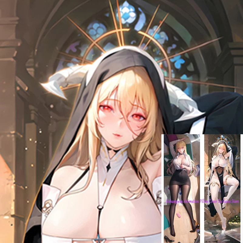 

Dakimakura Anime Pillow Cover Beautiful Girl Double Sided Print 2Way Bedding Festival Gifts Gifts