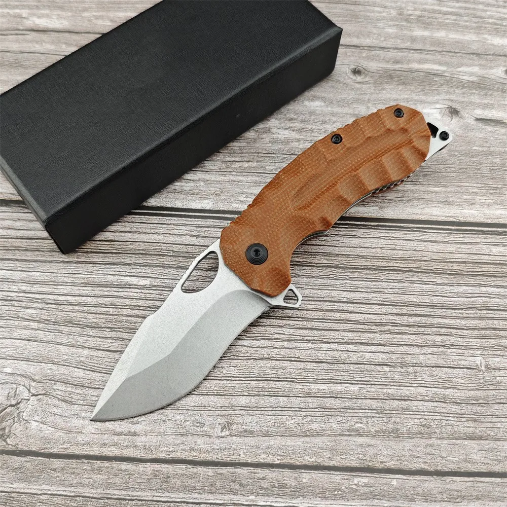 Kiku XR Folding Pocket Knife High Quality G10 Handles Tactical Hunting Knife Self Defense Camping EDC Survival Knives