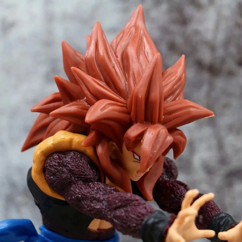 Figuras de acción de Dragon Ball Z, de 21CM Gogeta, Super Warrior, Goku, Vegeta, de PVC, Broly Cell, Buu Majin, modelo coleccionable