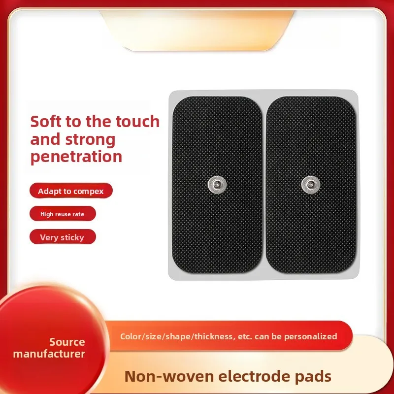 5x5 5x10 Self-Adhesive Electrode Pads - Conductive Silver for EMS TENS