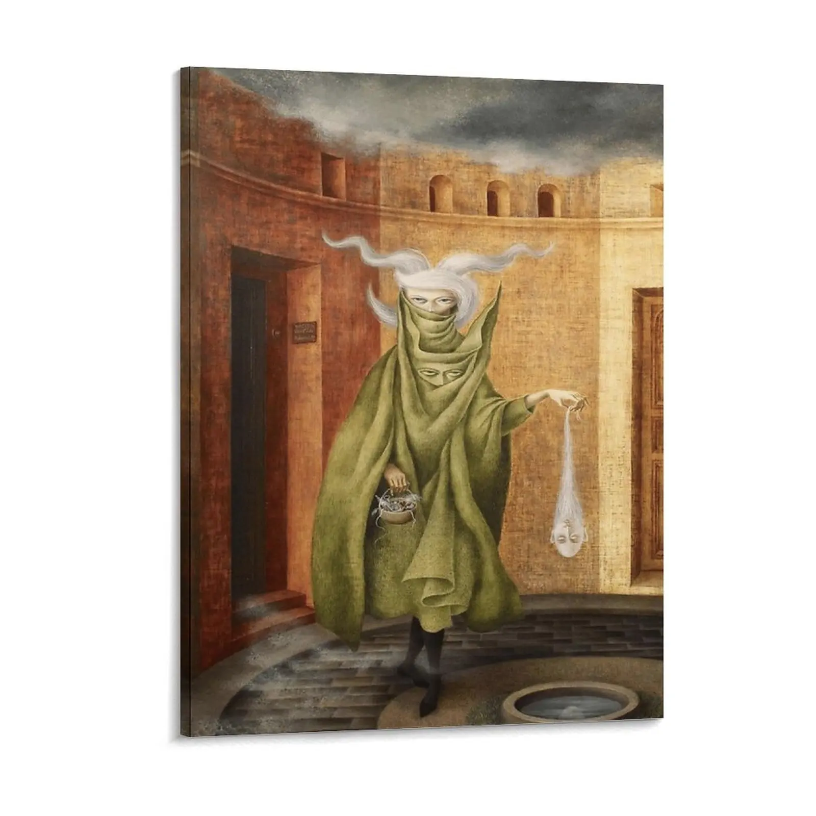 Remedios Varo Celestials Pablum Papilla Estelar Canvas Painting Design Bar Cave Pablum Papilla Estelar Framed Wall Painting