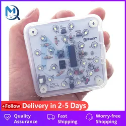 DC 9-12V Night-Light Lamp DIY Kit Nightlight LED Suite Remote Control DIY Electronics Welding Practice Suit