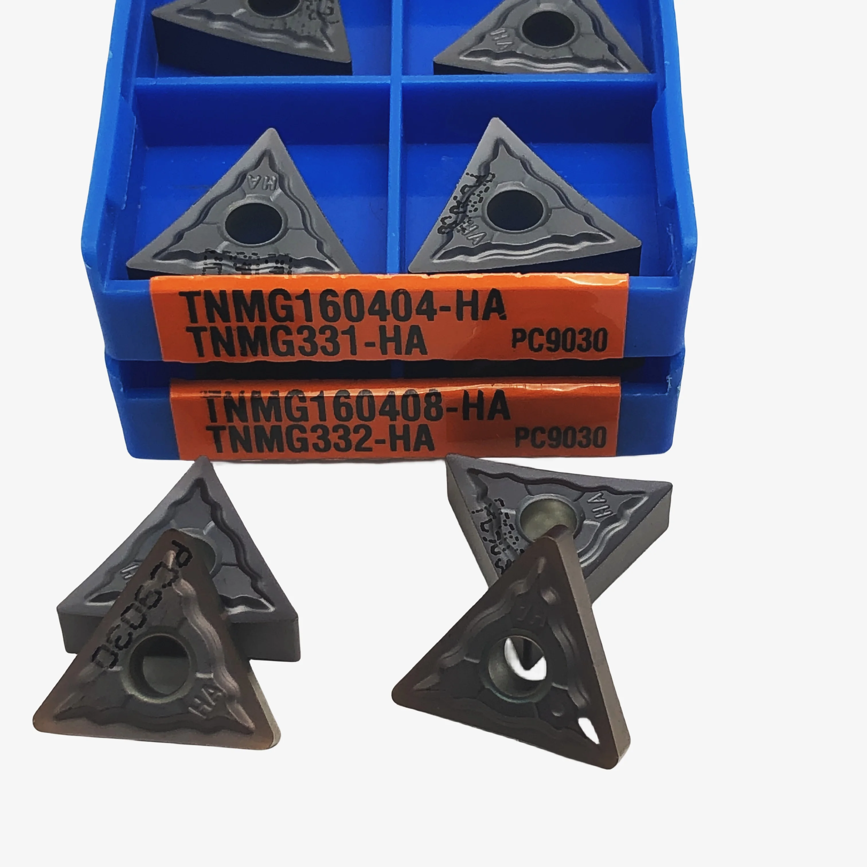 TNMG160404--HA TNMG160408-HA PC9030 100% inserti in metallo duro lavorazione: acciaio inossidabile. Originale TNMG 160404 160408