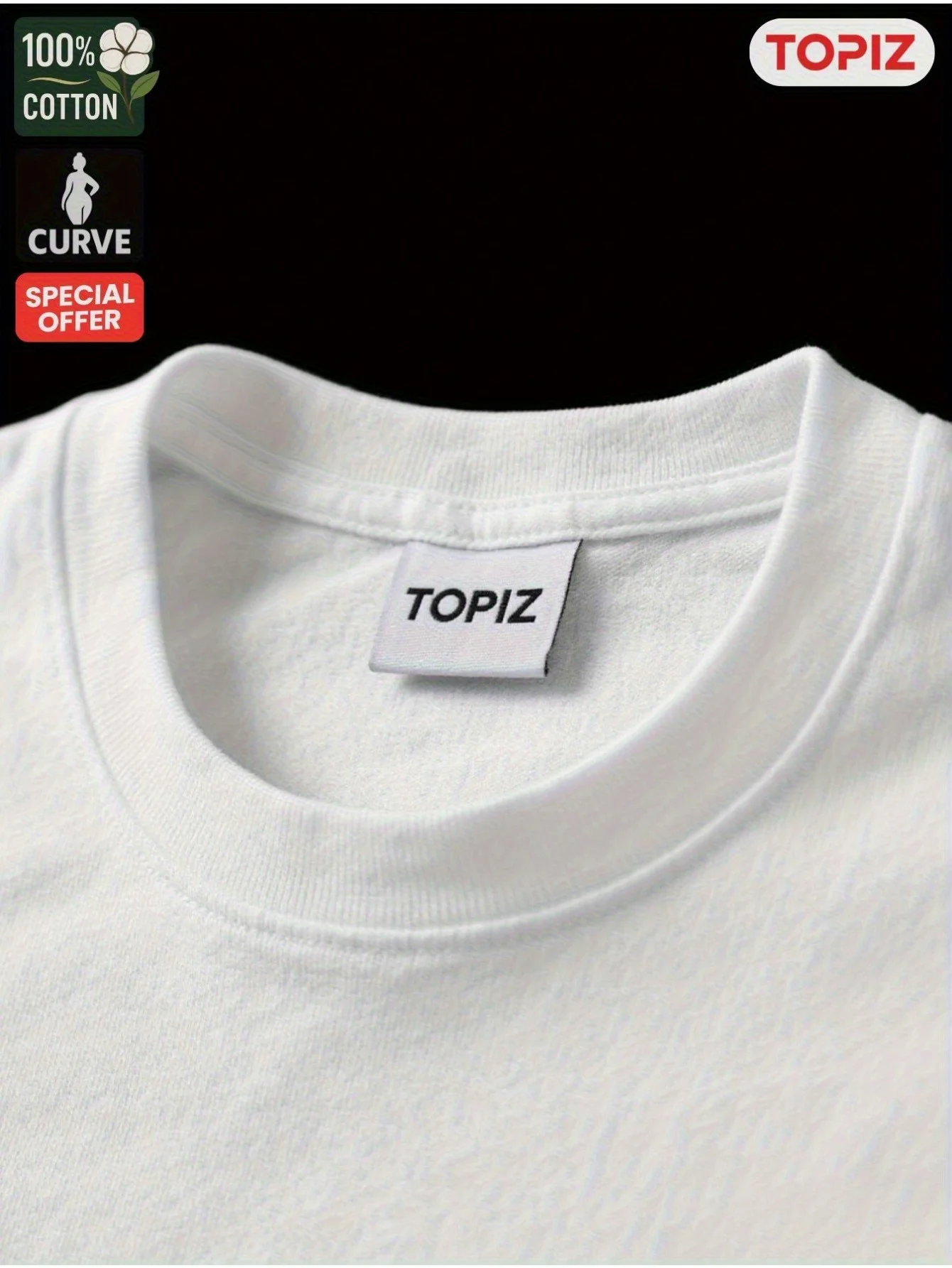 Denim en diamanten glitterprint Casual dagelijkse kledingTop voor zomer en lente Dameskledingcadeaus, zomerkleding voor dames Sale