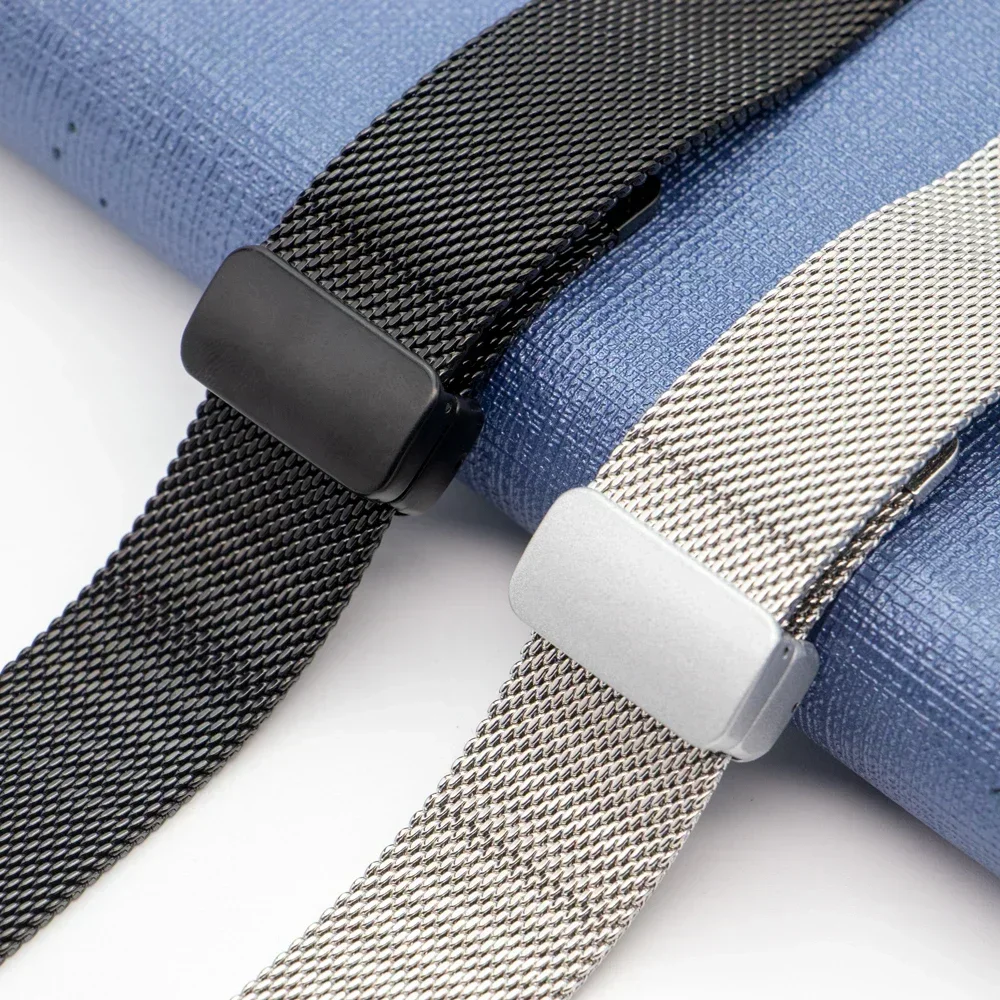 クイックフィットステンレススチールストラップ Galaxy Watch 7/6/5/5pro 40 44 45 Milanese Samsung Galaxy Watch 6 クラシック 43mm 47mm ベルト用