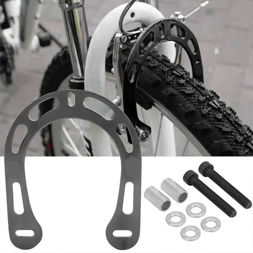 Pastillas freno bicicleta de aluminio con tornillos duraderas - imagen 4