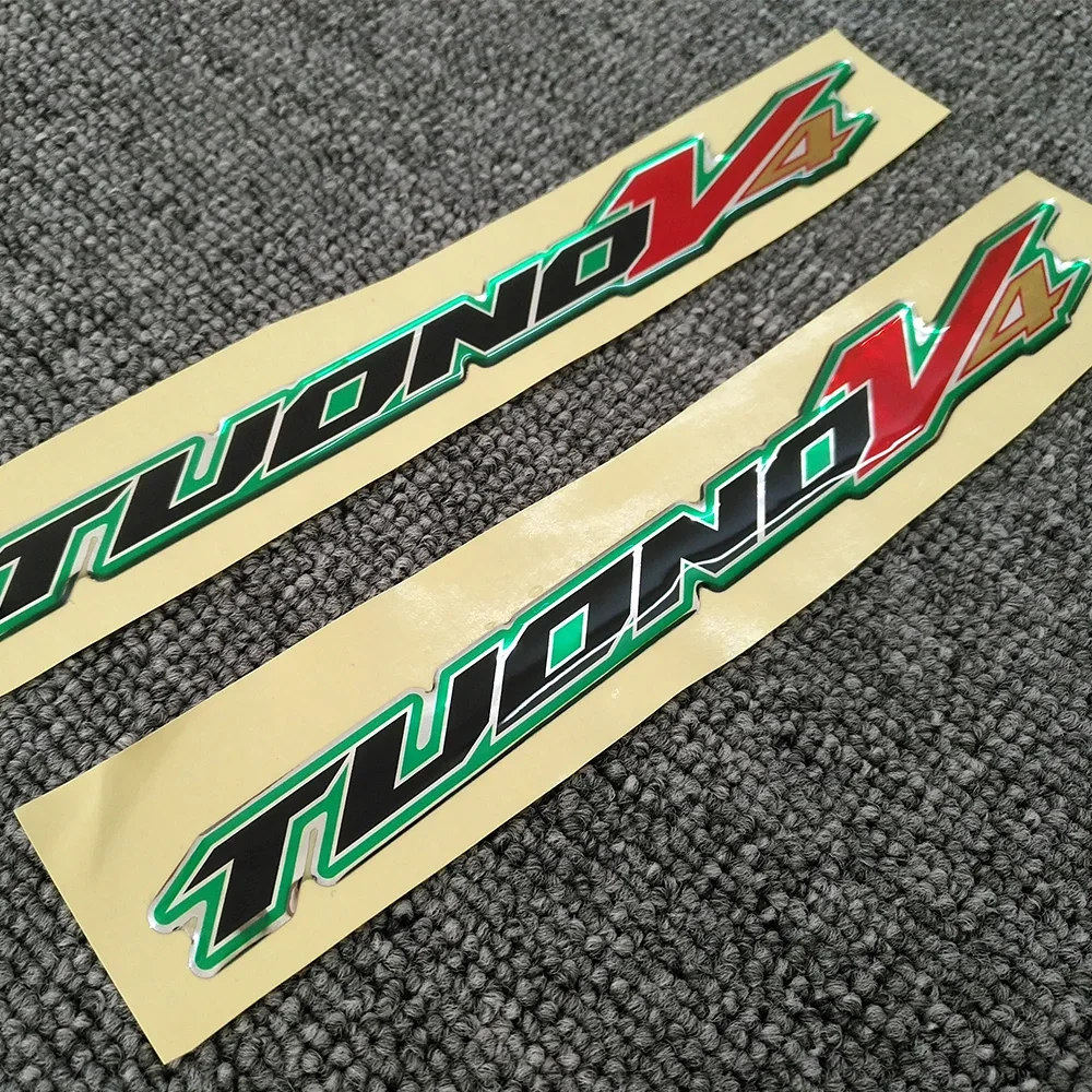 Tank Pad For Aprilia Tuono 125 150 V4 1100 Factory Motorcycle Stickers 3D Logo Side Panel Fuel Protector Fairing Emblem