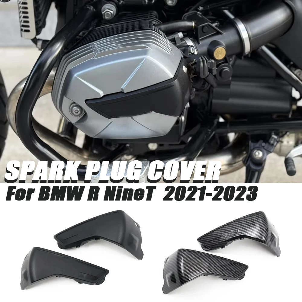 

Motorcycle Ignition Coil Spark Plug Cover Left & Right For BMW R NineT PURE 2021-2023 R NineT Engine Guard Cylinder Head Cover
