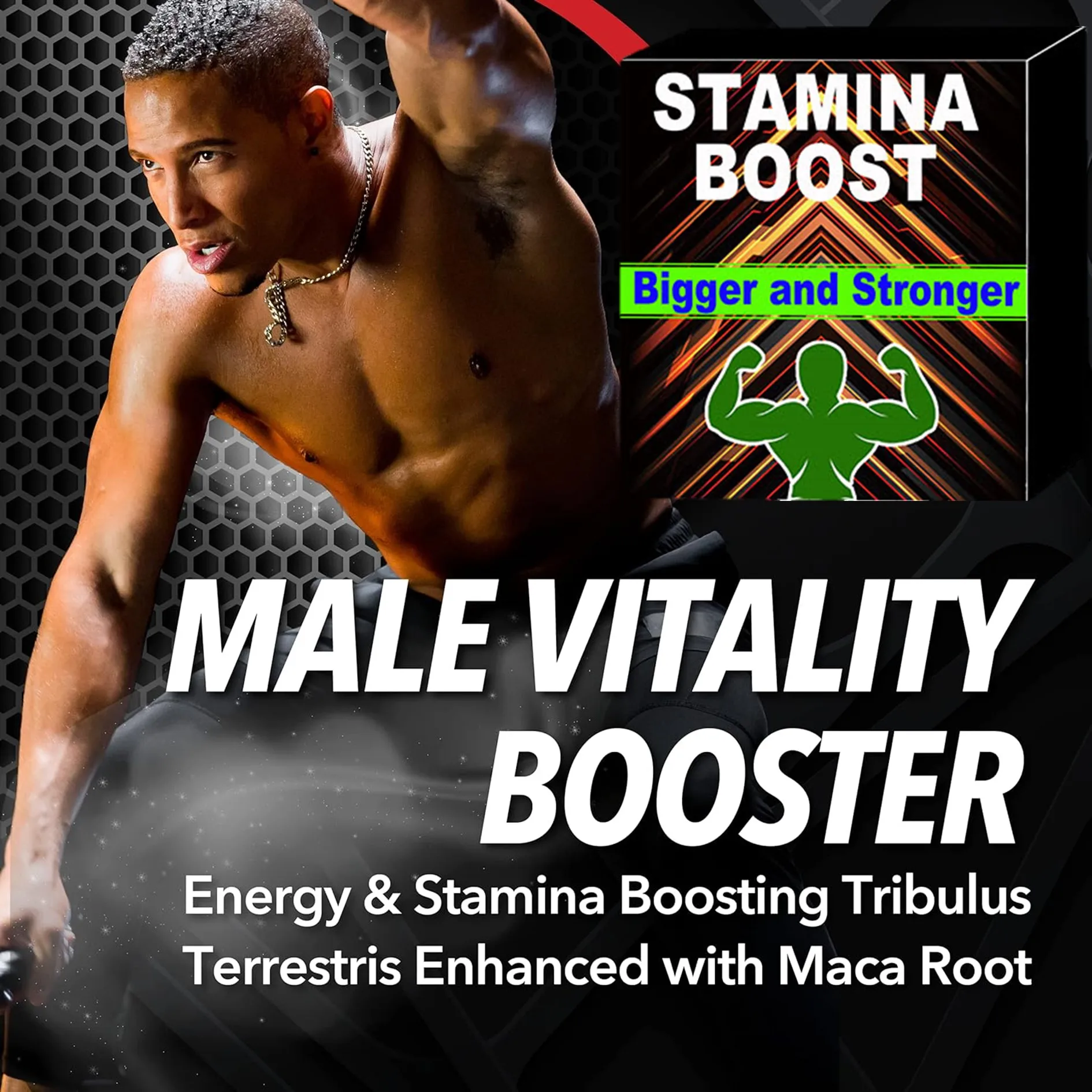 Powerful Booster for Men That Improves Energy, Stamina,Ejaculation, Drive and Performance in The Bedroom-Chinese Medicine