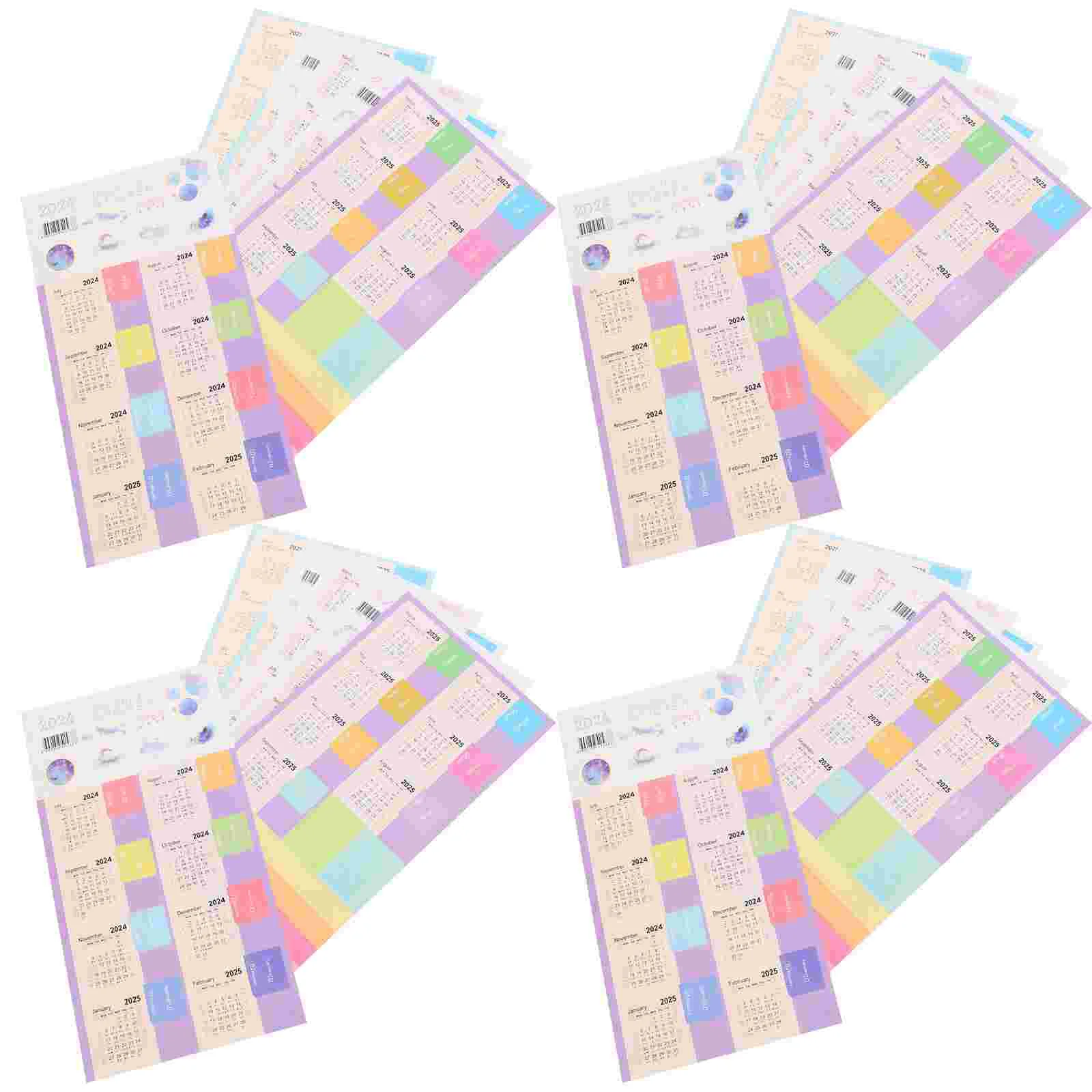 

Year Calendar Index Sticker Calender Stickers Monthly Planner Travelers Notebook Accessories Tabs Paper Adhesive Mini