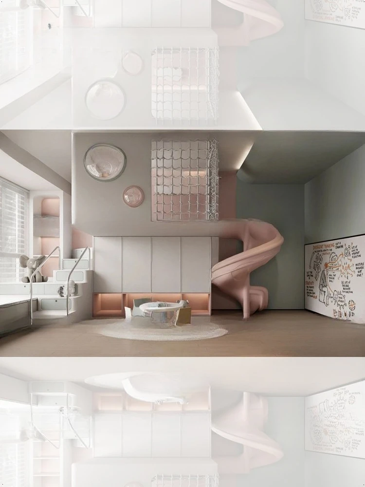 tempat tidur anak perempuan tempat tidur putri kastil impian anak perempuan pangkalan rahasia anak-anak