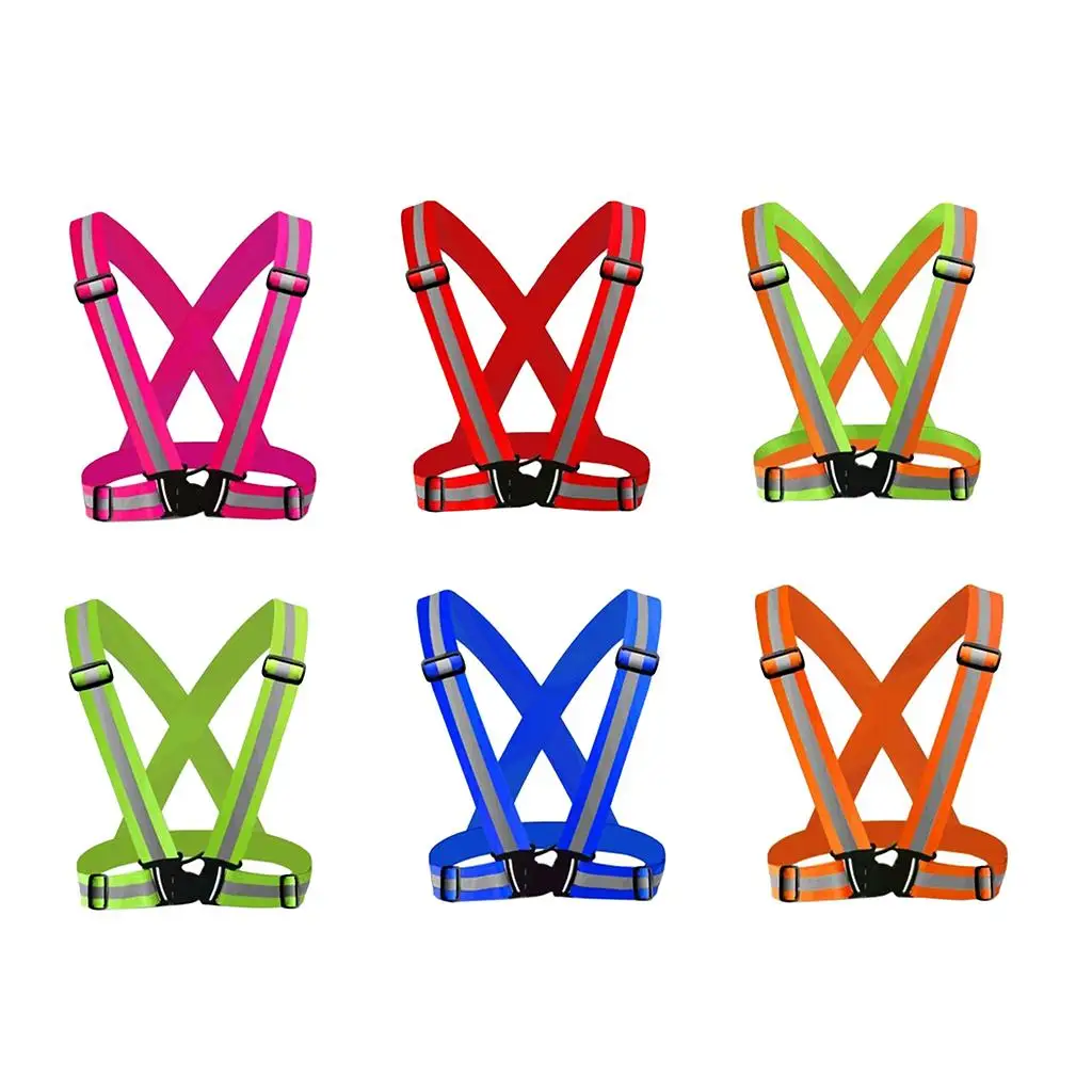 Security Reflective Belt Stripe Straps Night Running Biking