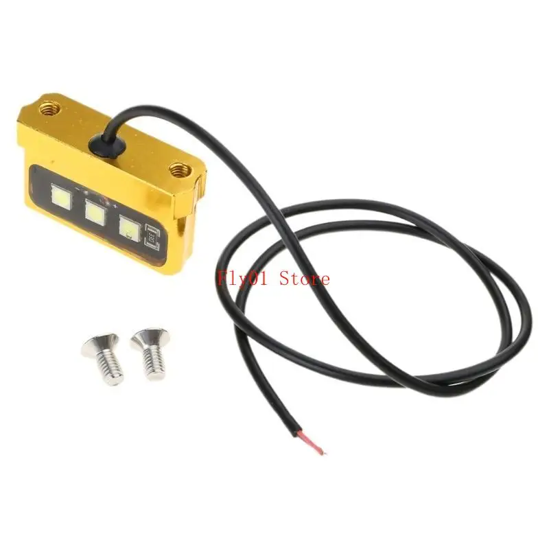 

Рамка освещения номерного знака мотоцикла, светодиодная лампа заднего номера, универсальные декоративные индикаторы, аксессуары