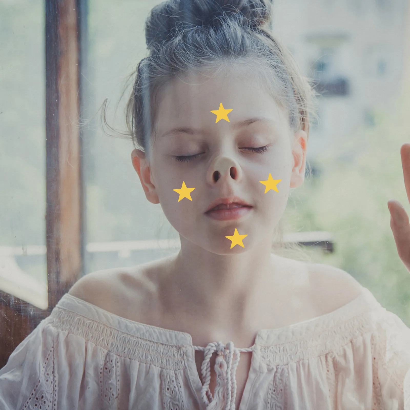 10Sheets Kid Golden Star Stickers Reward Gold Star Self-Adhesive Stickers for Teachers Parents Art Craft Decoration School Home