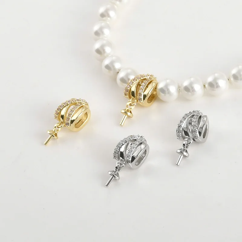 

Медные бусины с покрытием из 14-каратного золота, цветные цирконы, витые бусины-разделители, жемчужные подвески, аксессуары для рукоделия, бисероплетения и изготовления украшений своими руками