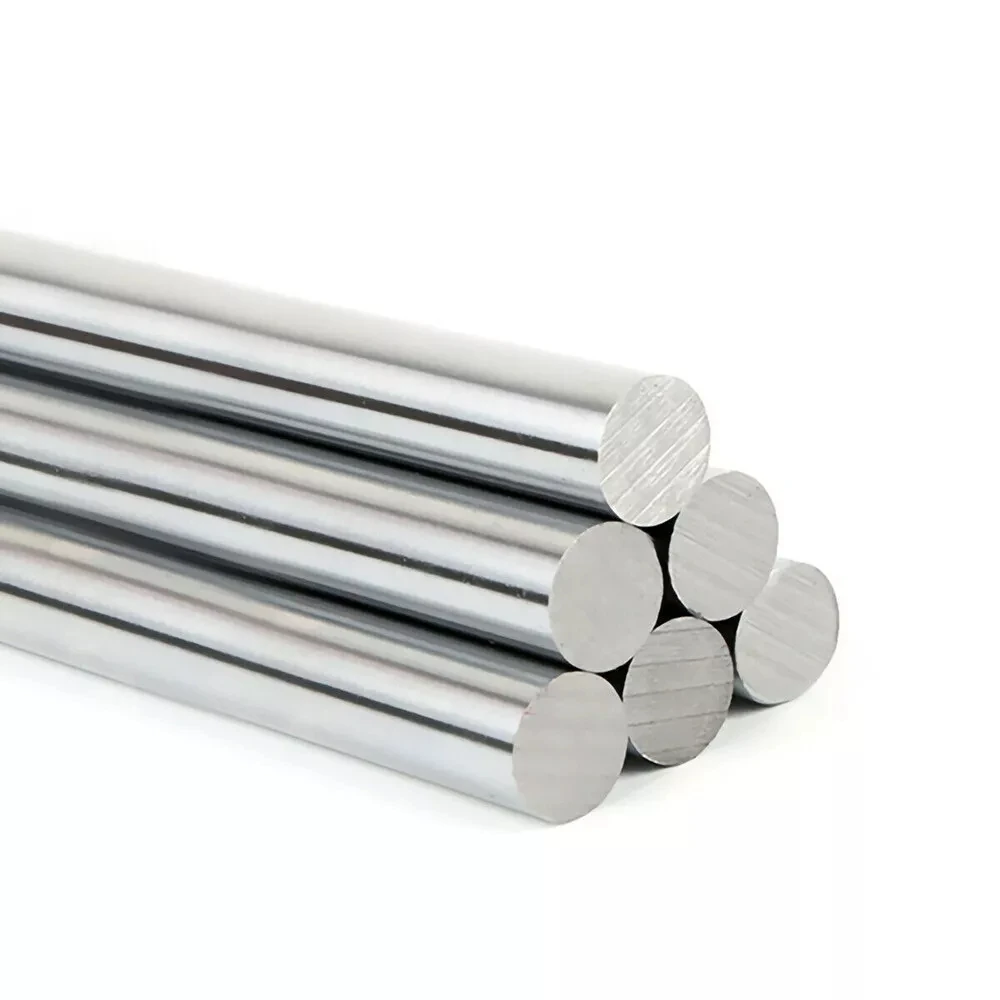 1pcs 5mm - 50mm 45# Steel Hardened Cylinder Rail Smooth Rod Linear Shaft Optical Axis Length 100/200/300/400/500mm