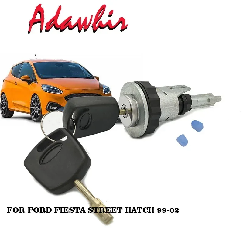 

Tailgate Boot Lock for Fiesta for Street for Hatch 99-02 Trunk Back Lock Cylinder with 2 Keys Al180 96Fga22050Cg 98Fu A22050