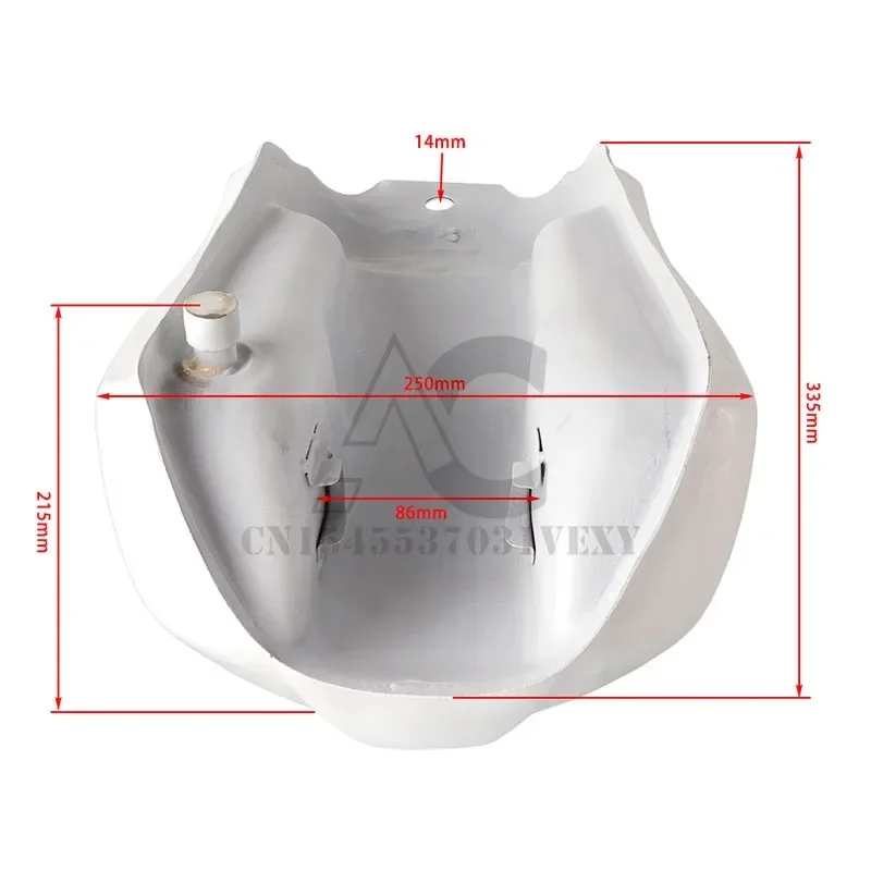

Motorcycle Front Gas Fuel Tank Oil Tank And Stickers For Honda Monkey Z50 Z50R BAJA Motorbike