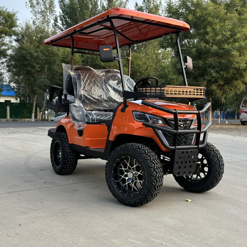 مبيعات المصنع مباشرة من الصين، عربات جولف قابلة للتخصيص 2، 4، 6، و8 مقاعد 4WD عالية السرعة ببطارية ليثيوم #4