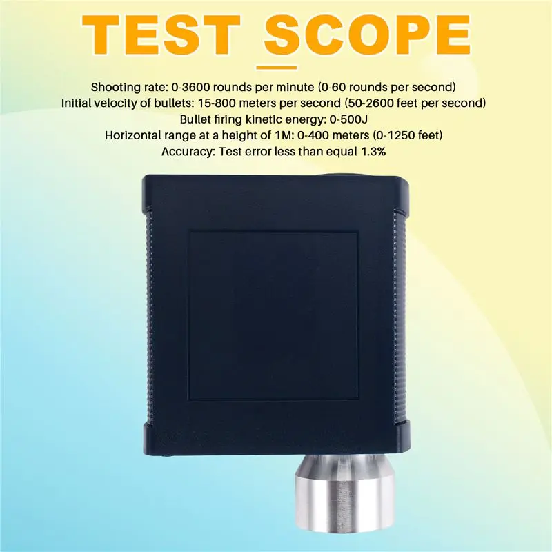 A19F-E9800-X Speed Tester Lcd Screen Chronograph FPS High-Power For Hunting Chronoscope Speed Tester