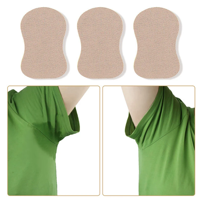 10Pcs Deodorant Armpit Sheet Dress Clothing Shield Sweat Perspiration Pad Absorbing Underarm Sweat Guard Pads Antiperspiran