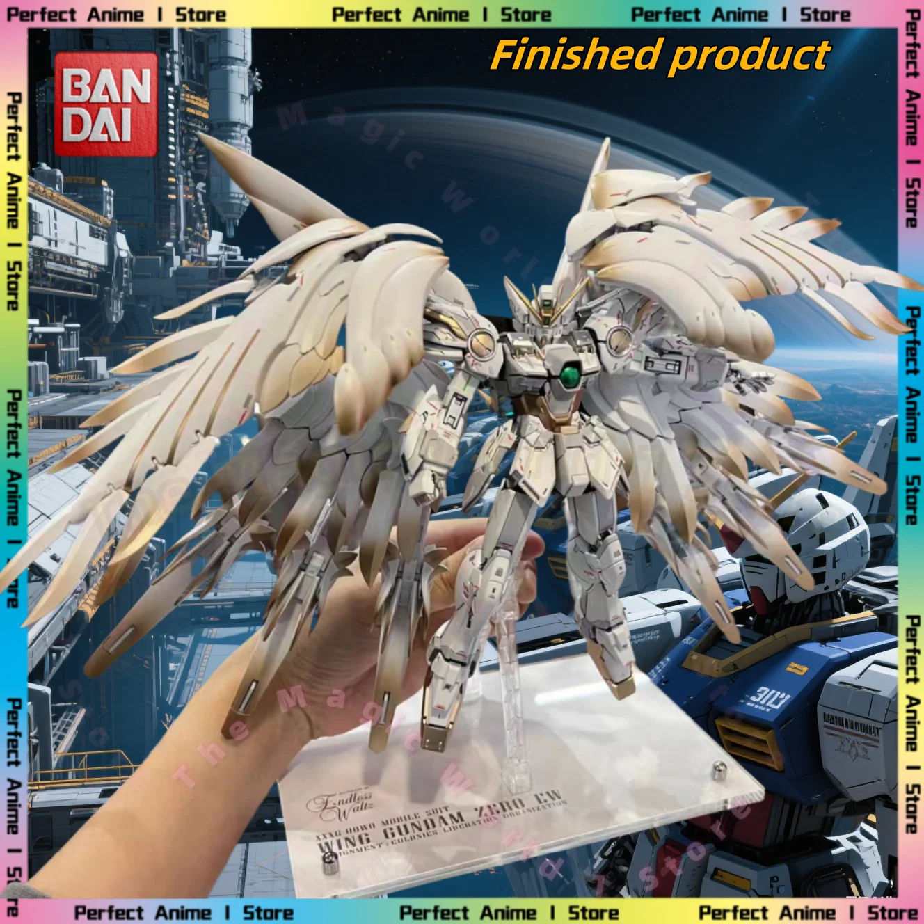 

Готовая версия Bandai MG Feiyi Zero Ka, изменение цвета, модель взрыва, Golden Snow-Gee, OEM, индивидуальная техника