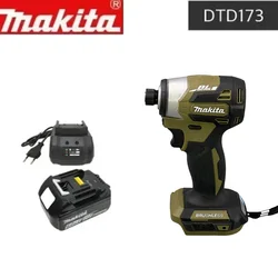 Makita DTD173 Green18V Lithium Power Tool, Versão doméstica, Brushless Impact Driver, Importado do Japão, Ferramenta Multi-função