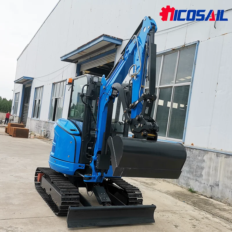 أفضل بيع حفر الخنادق الزاحف حقيبة صغيرة آلات تحريك الأرض 2.6 طن حفارة صغيرة هيدروليكية سعر حفار صغير #1