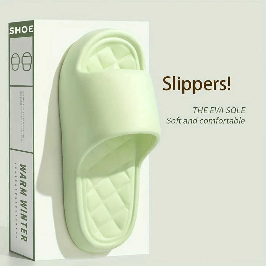 2025 New Men's Trendy Summer Slippers - Soft Anti-Slip Sole Cloud Sandals for Home, Beach, Indoor & Outdoor image 6