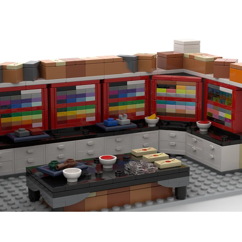 وحدات بناء المدينة نموذج Moc بناء الطوب وحدات الطوب حفرة الطوب نموذج التكنولوجيا كتل عيد الميلاد لتقوم بها بنفسك لعبة هدية البناء #3