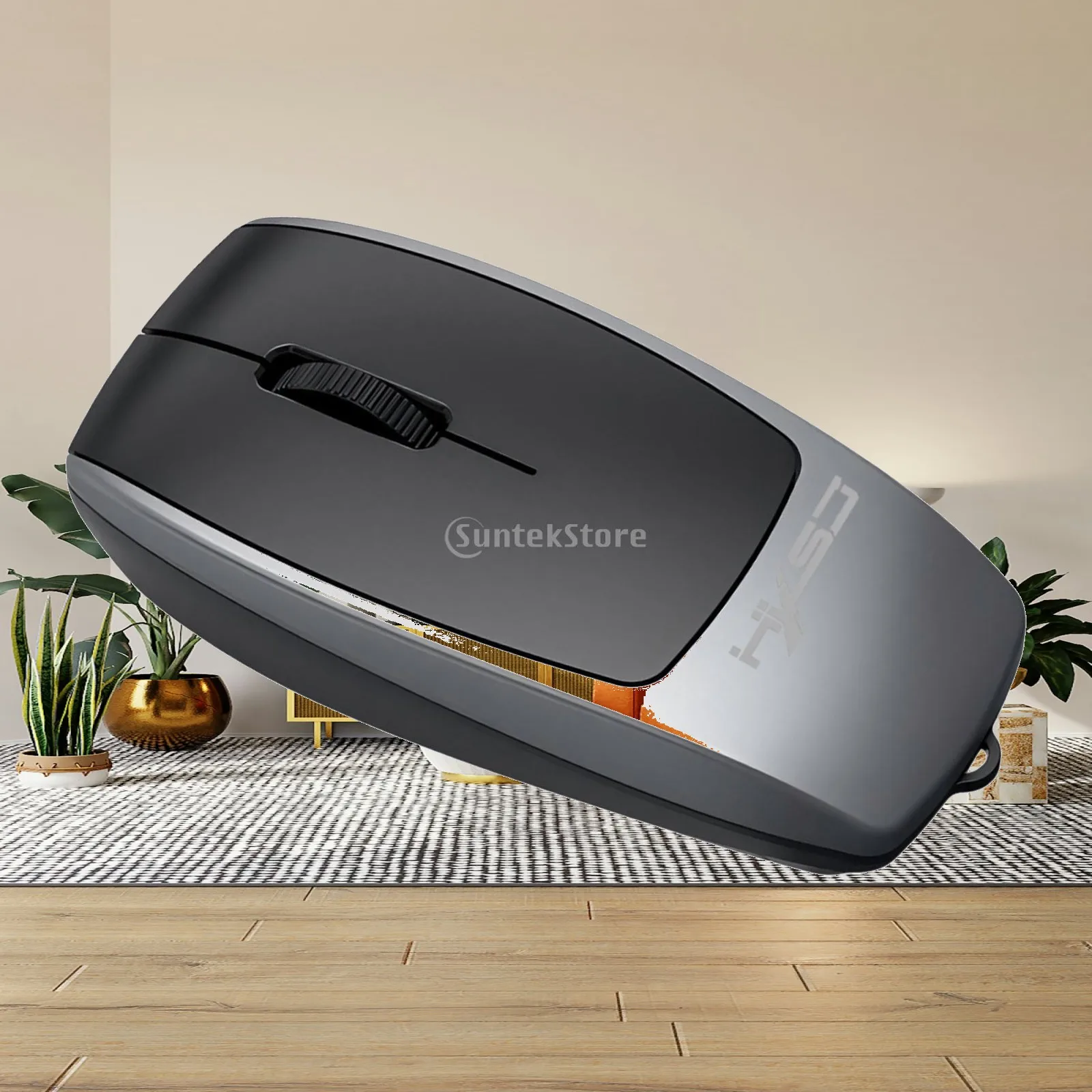Wireless Mouse Versatile Modern Decor Smooth Tracking 2TB Supplies Laptop Mice for Office Traveling Home Desktop Notebook