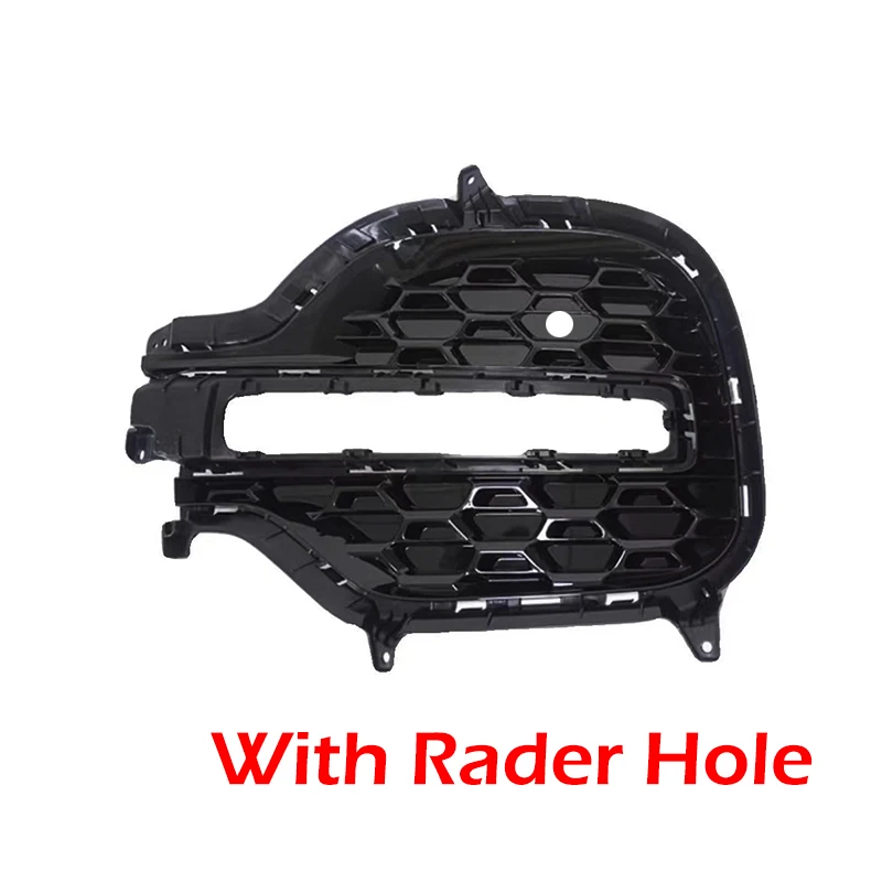 Car Front Lower Bumper Fog Light Grilles Fog Lamp Grill Cover Frame Daytime Running Light Cover For Chery Tiggo 8 2018 2019 2020